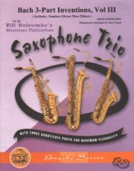 3-Part Inventions, Vol. 3: Nos. 11-15 - Sax Trio ATB