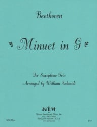 Minuet in G Major - Sax Trio SAB