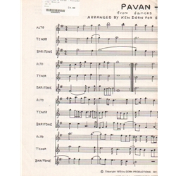 Benedictus and Pavan - Sax Trio ATB