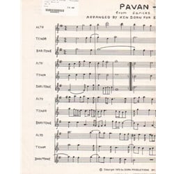 Benedictus and Pavan - Sax Trio ATB