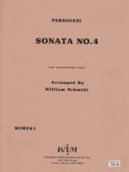 Sonata No. 4 - Sax Trio ATB