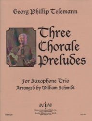 3 Chorale Preludes - Sax Trio ATB