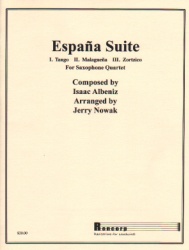 Espana Suite - Sax Quartet SATB