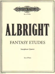 Fantasy Etudes (Parts) - Sax Quartet SATB