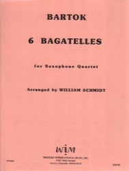 6 Bagatelles - Sax Quartet SATB