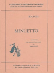 Minuetto - Sax Quartet SATB