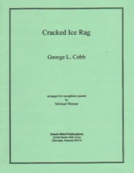 Cracked Ice Rag - Sax Quartet SATB