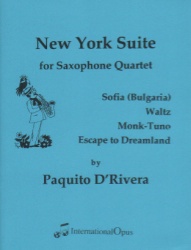 New York Suite - Sax Quartet SATB