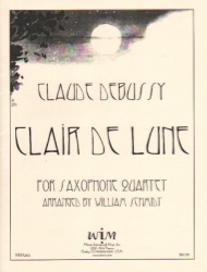 Clair de Lune - Sax Quartet SATB