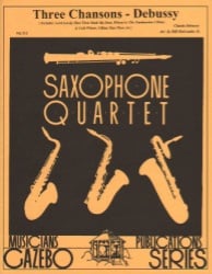 3 Chansons - Sax Quartet SATB