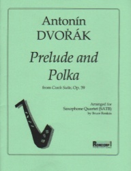 Prelude and Polka - Sax Quartet SATB