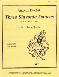 3 Slavonic Dances - Sax Quartet SATB