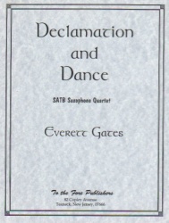 Declamation and Dance - Sax Quartet SATB