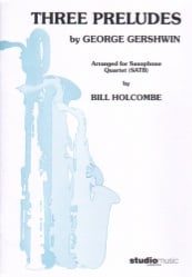 3 Preludes - Sax Quartet SATB