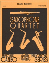 Rialto Ripples - Sax Quartet SATB