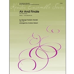 Air and Finale - Sax Quartet SATB