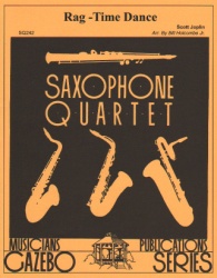 Rag-Time Dance - Sax Quartet SATB