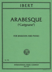 Arabesque "Carignane" - Bassoon and Piano