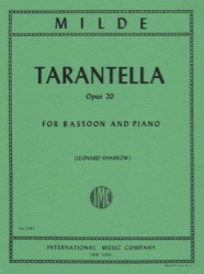Tarantella Op. 20 - Bassoon and Piano