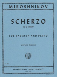 Scherzo in G Minor - Bassoon and Piano