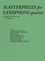 Masterpieces for Saxophone Quartet - Sax Quartet SATB