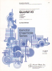Quartet No. 3 - Sax Quartet SATB