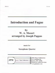 Introduction and Fugue - Sax Quartet AATB
