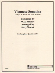 Viennese Sonatina - Sax Quartet SATB