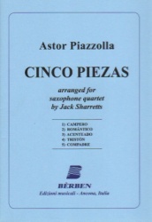 Cinco Piezas - Sax Quartet SATB