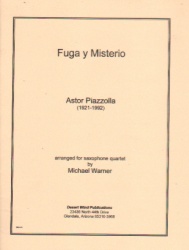 Fuga y Misterio - Sax Quartet SATB