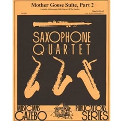 Mother Goose Suite, Part 2 - Sax Quartet (SATB/AATB)