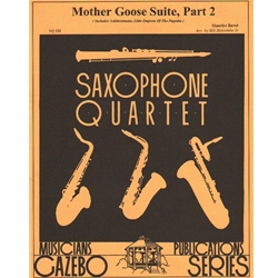 Mother Goose Suite, Part 2 - Sax Quartet (SATB/AATB)