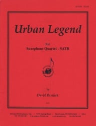 Urban Legend - Sax Quartet SATB