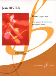 Grave et Presto - Sax Quartet SATB