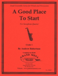 Good Place to Start - Sax Quartet SATB
