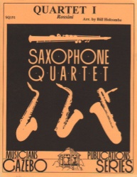 Quartet No. 1 - Sax Quartet SATB