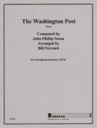 Washington Post March - Sax Quartet SATB