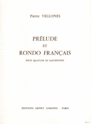Prelude et Rondo Francais - Sax Quartet SATB