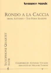 Rondo a la Caccia (from "Autumn") - Sax Quartet SATB