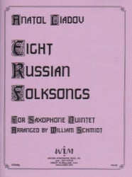 8 Russian Folk Songs - Sax Quintet SAATB