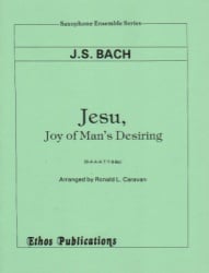 Jesu, Joy of Man's Desiring - Sax Octet SAAATTBBs