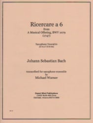 Ricercare a 6 - Sax Septet SSATBBBs