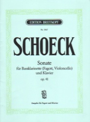 Sonata Op. 41 - Bassoon and Piano