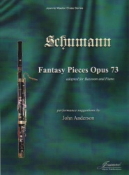 Fantasy Pieces Op. 73 - Bassoon and Piano