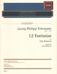 12 Fantasias - Bassoon Unaccompanied