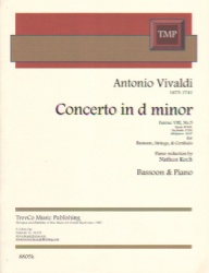 Concerto in D Minor RV 481 - Bassoon and Piano