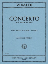 Concerto in E Minor RV 484 - Bassoon and Piano