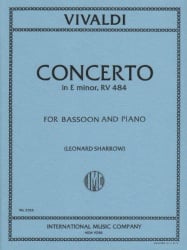 Concerto in E Minor RV 484 - Bassoon and Piano