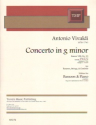 Concerto in G Minor RV 495 - Bassoon and Piano