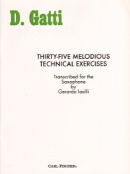 35 Melodious Technical Exercises - Saxophone